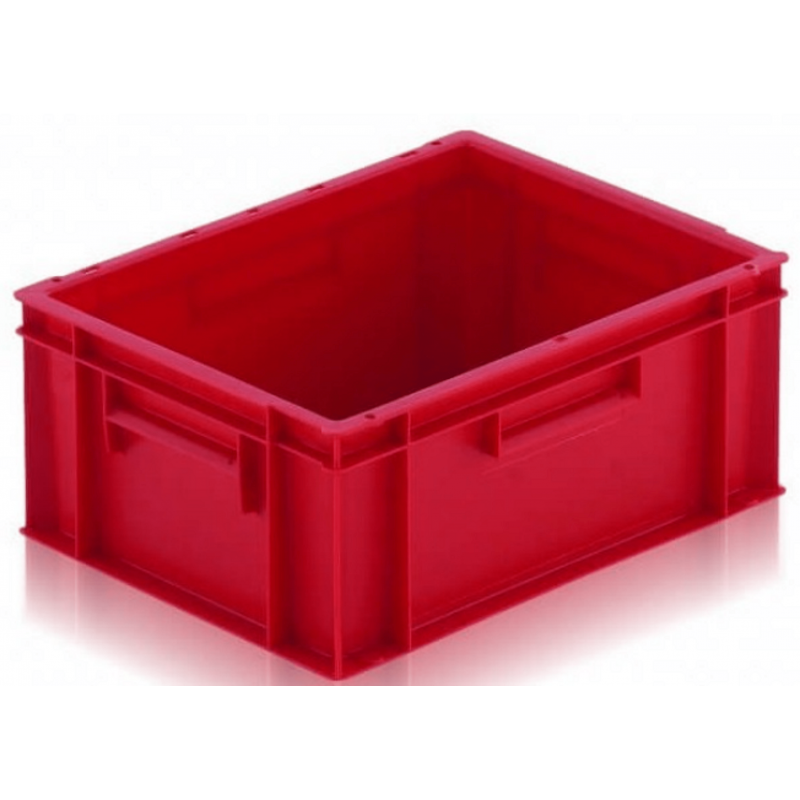 Bac à bec plastique 9 litres coloris rouge
